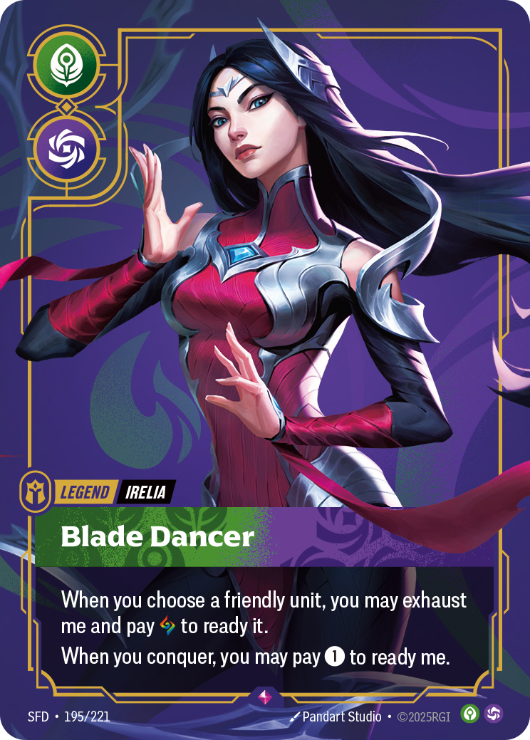Irelia - Blade Dancer - Riftbound TCG Card