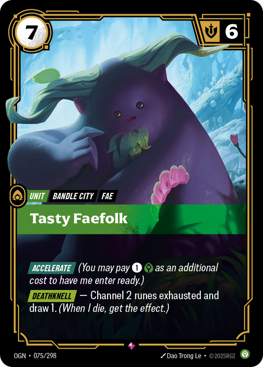 Tasty Faefolk - Riftbound TCG Card