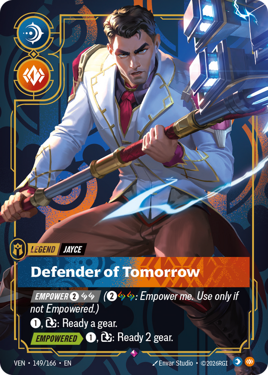 Jayce - Defender of Tomorrow (Foil) - Riftbound Vendetta