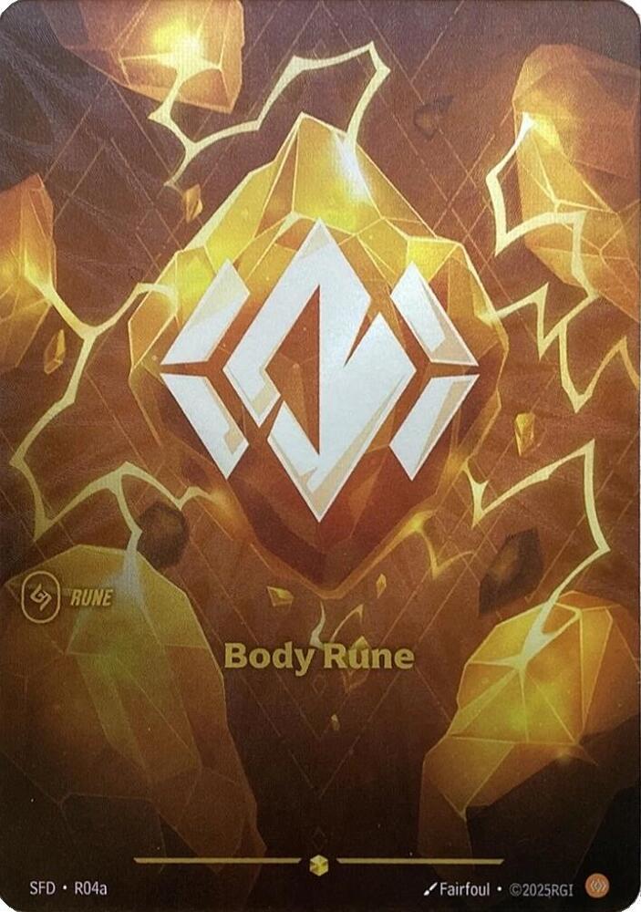 Body Rune (Alternate Art) (Foil)