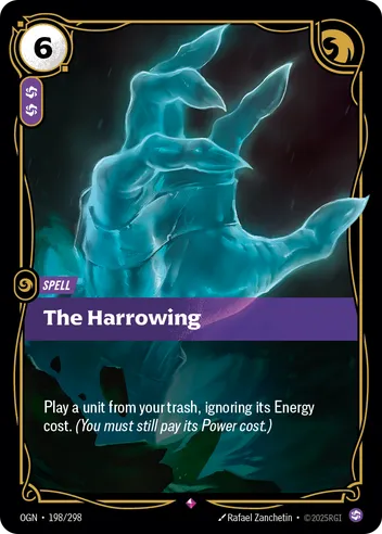 The Harrowing - Riftbound TCG Card