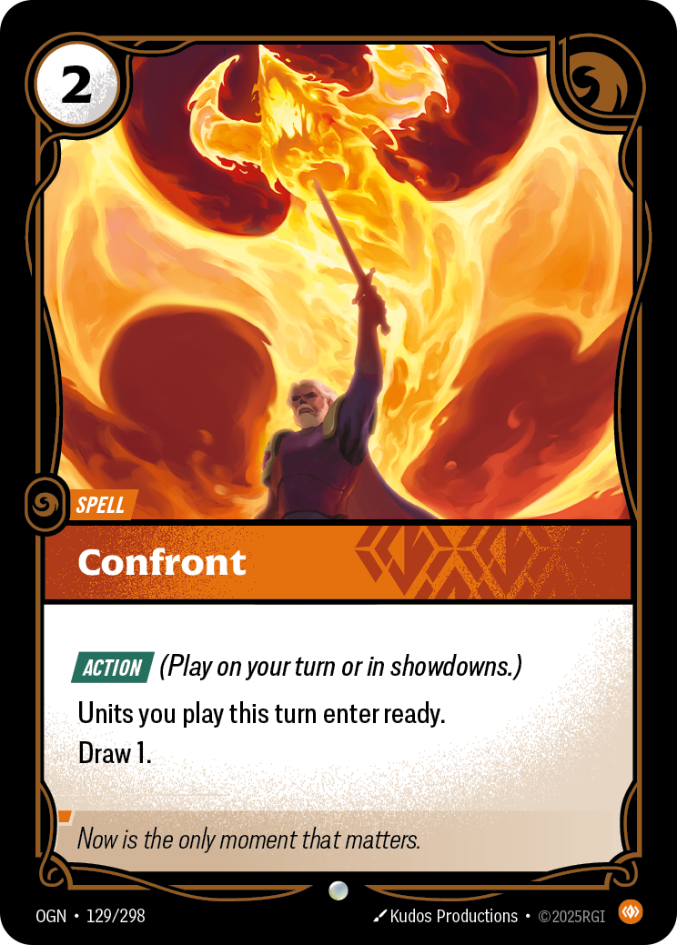 Confront - Riftbound TCG Card