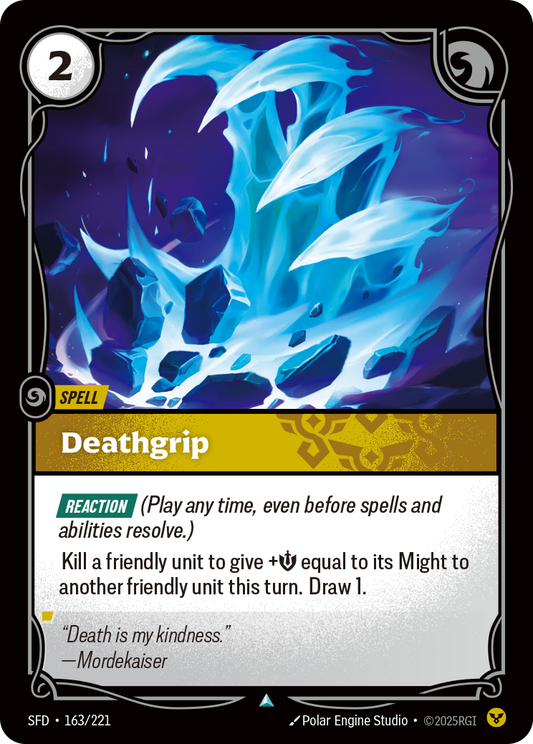 Deathgrip - Riftbound TCG Card