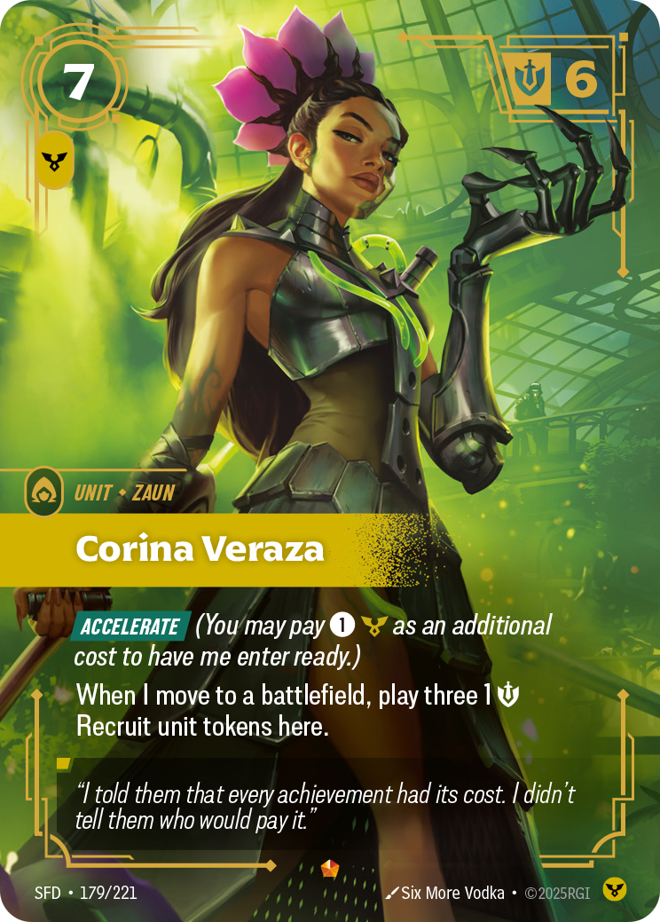 Corina Veraza - Riftbound TCG Card