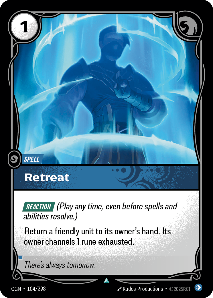 Retreat - Riftbound TCG Card