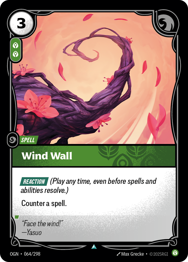 Wind Wall - Riftbound TCG Card