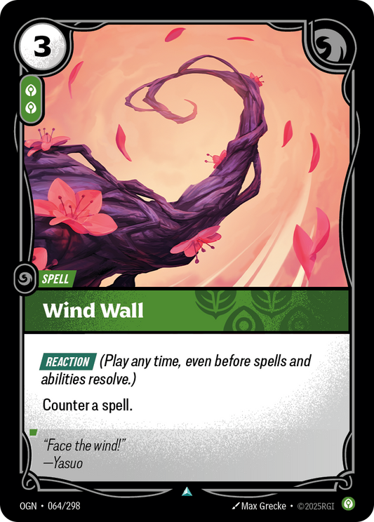 Wind Wall - Riftbound TCG Card