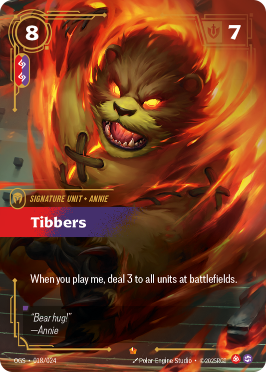 Tibbers - Riftbound TCG Card