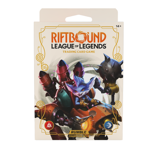 Spiritforged - Champion Deck (Rumble) Display - Official Riftbound Product