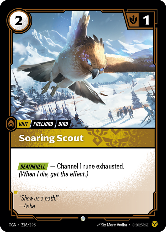 Soaring Scout - Riftbound TCG Card