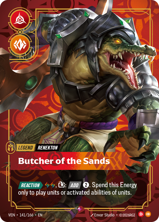 Renekton - Butcher of the Sands (Foil) - Riftbound Vendetta