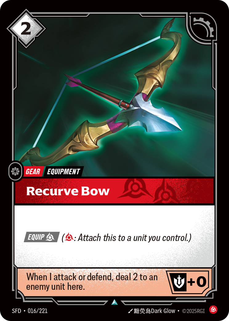 Recurve Bow - Riftbound TCG Card