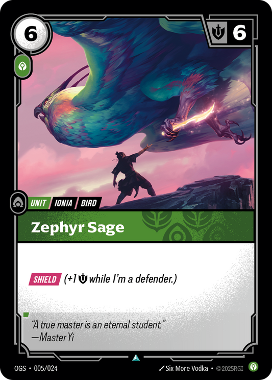 Zephyr Sage - Riftbound TCG Card