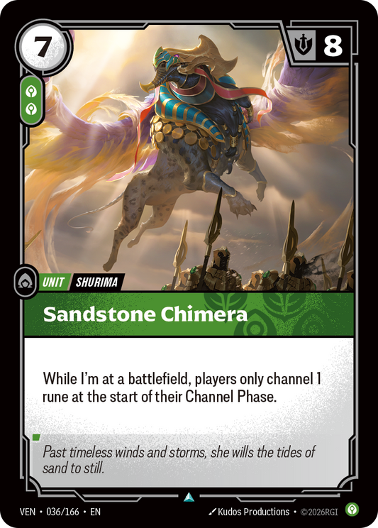 Sandstone Chimera - Riftbound Vendetta