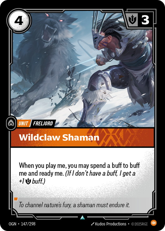 Wildclaw Shaman - Riftbound TCG Card