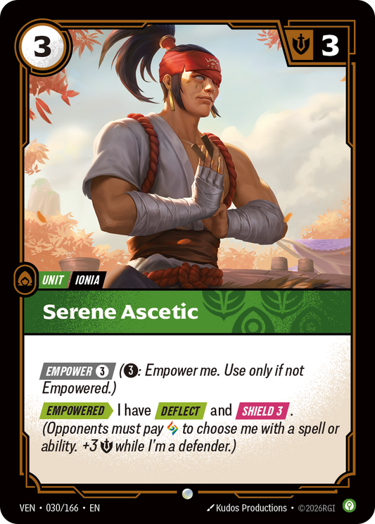 Serene Ascetic - Riftbound Vendetta