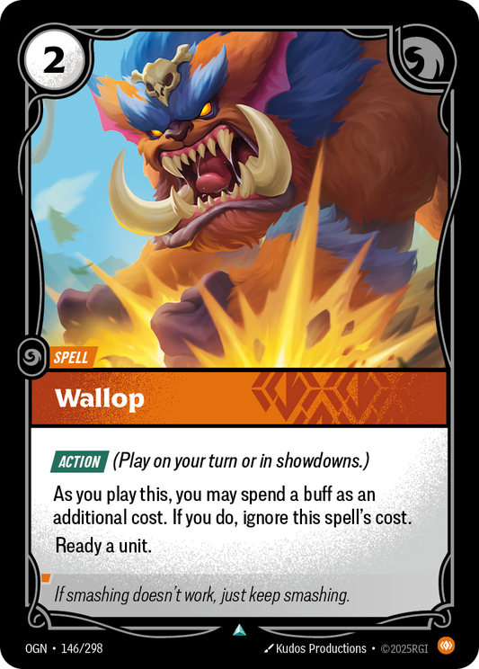 Wallop - Riftbound TCG Card