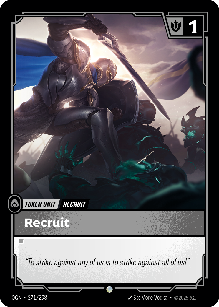 Recruit (271) // Buff - Riftbound TCG Card