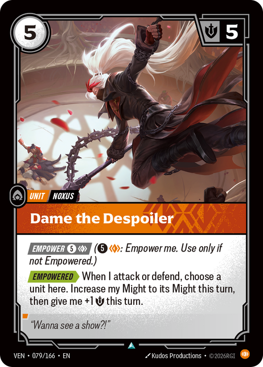 Dame the Despoiler - Riftbound Vendetta