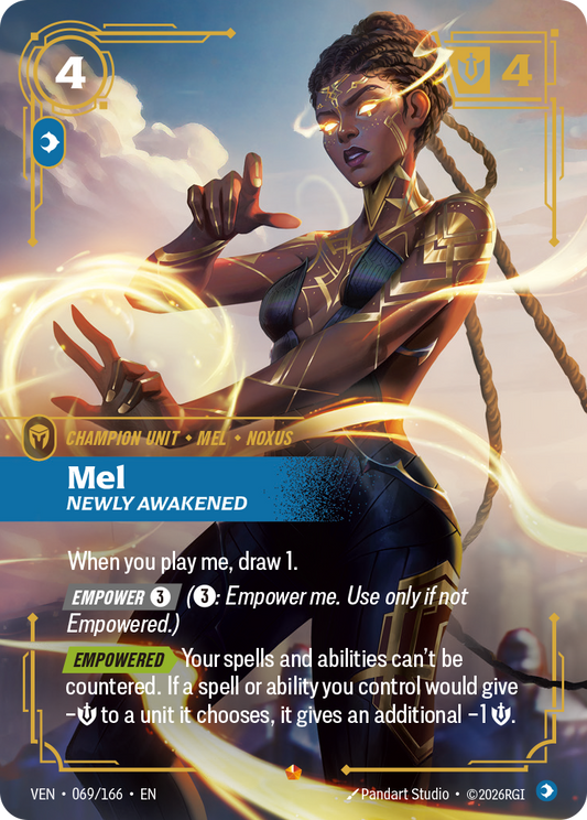 Mel, Newly Awakened (Foil) - Riftbound Vendetta