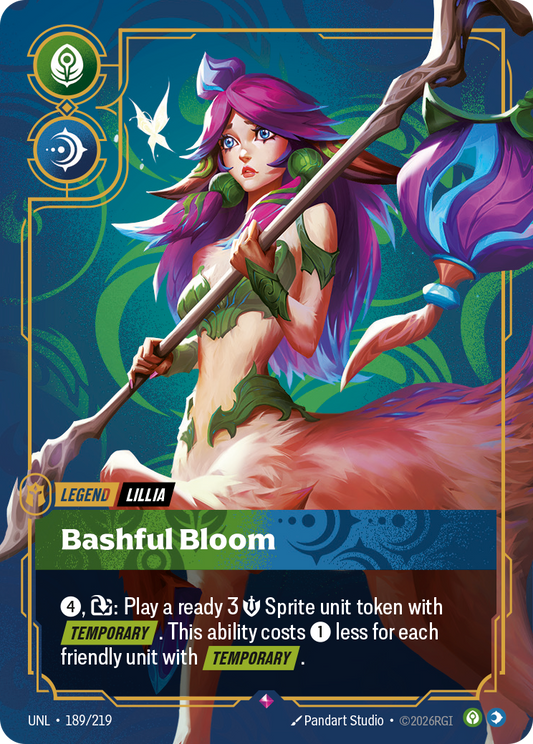 Lillia - Bashful Bloom - Riftbound TCG Card