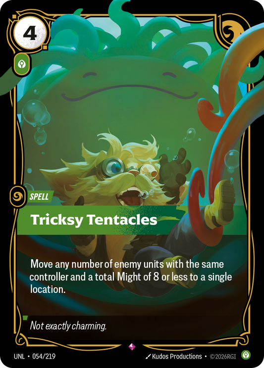 Tricksy Tentacles - Riftbound TCG Card
