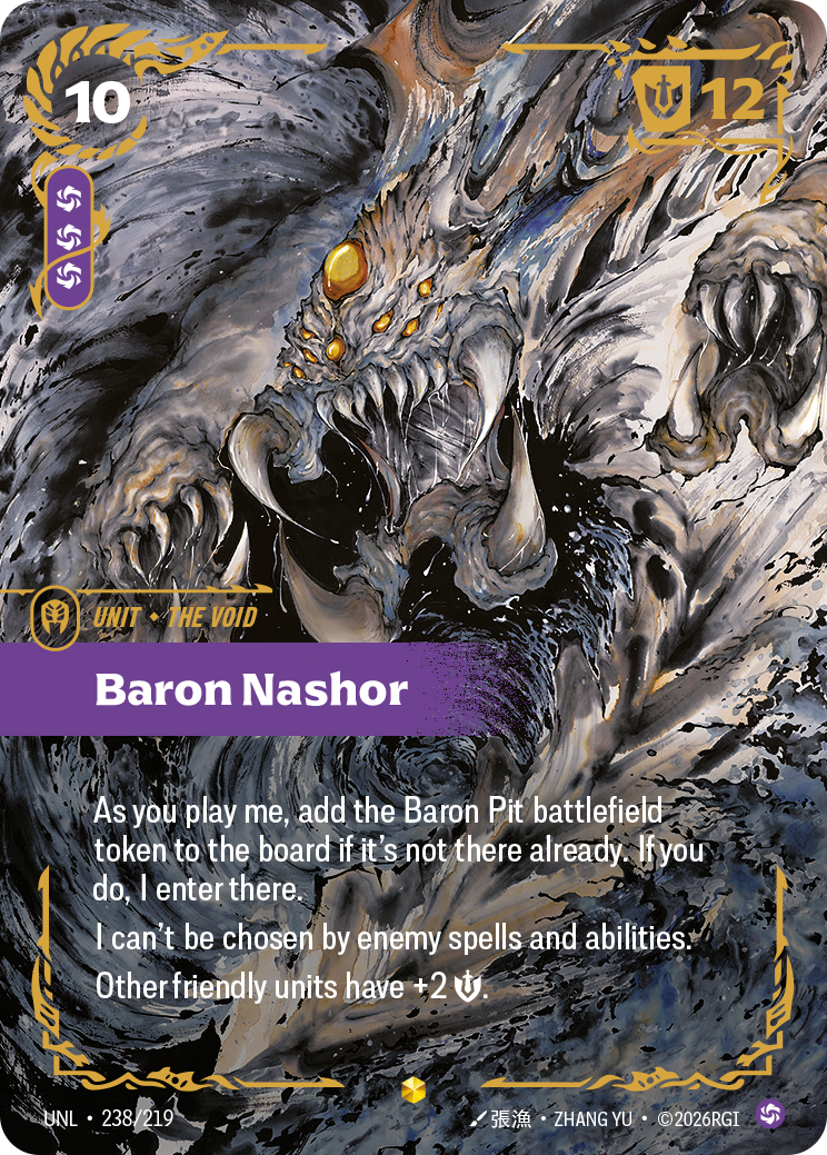 Baron Nashor (Ultimate) - Riftbound TCG Card
