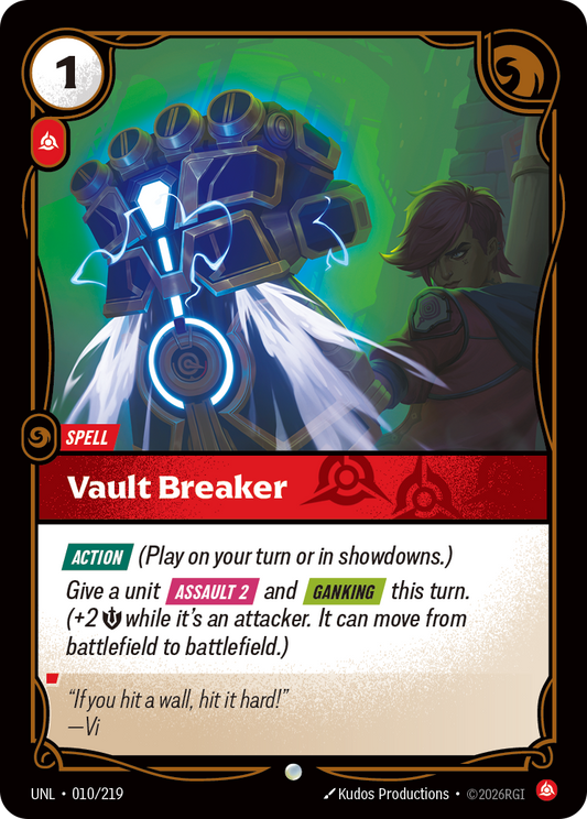 Vault Breaker - Riftbound TCG Card