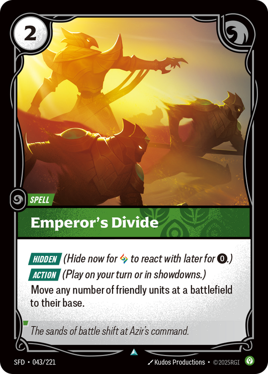 Emperor's Divide - Riftbound TCG Card