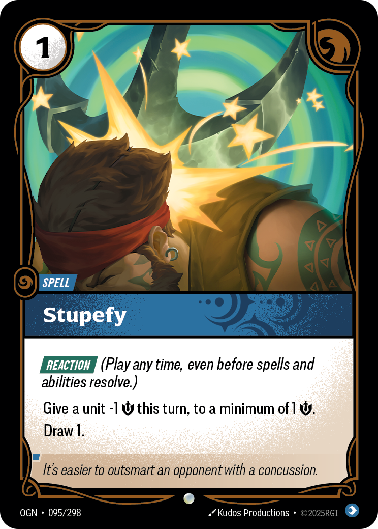 Stupefy - Riftbound TCG Card
