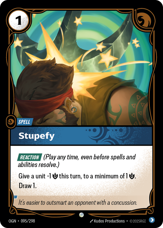 Stupefy - Riftbound TCG Card