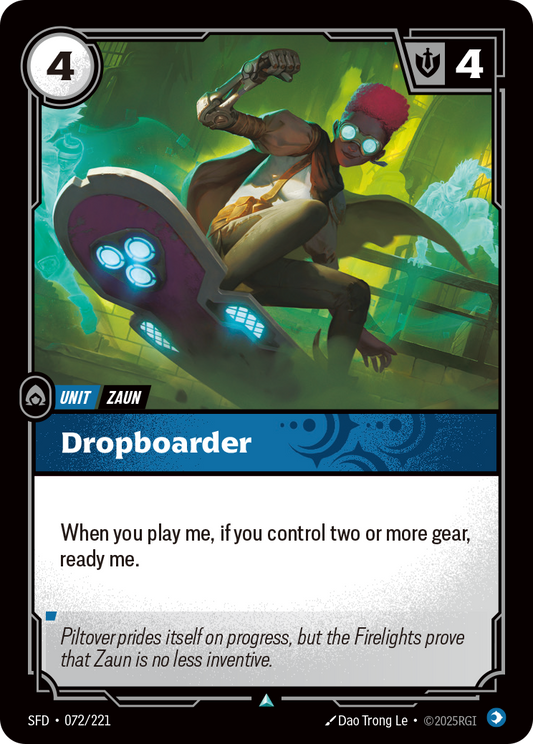 Dropboarder - Riftbound TCG Card