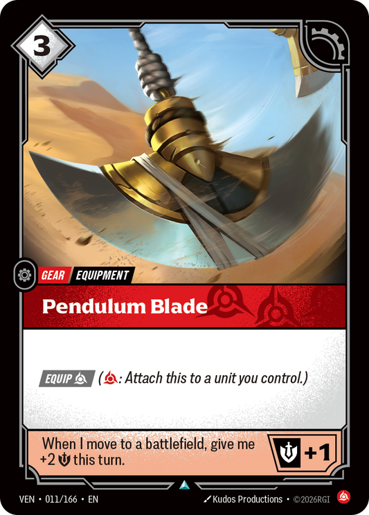 Pendulum Blade - Riftbound Vendetta