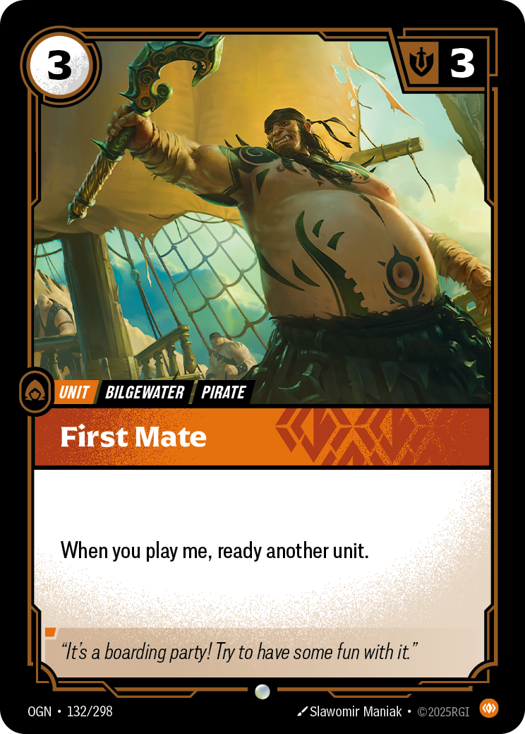 First Mate - Riftbound TCG Card