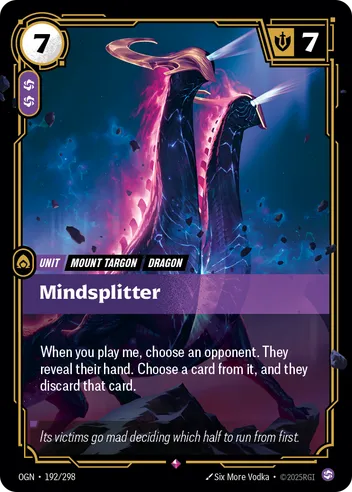 Mindsplitter - Riftbound TCG Card