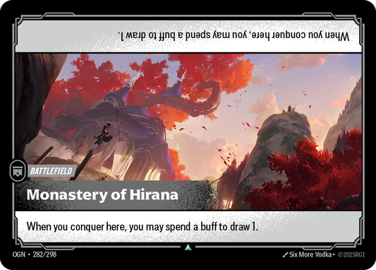 Monastery of Hirana - Riftbound TCG Card