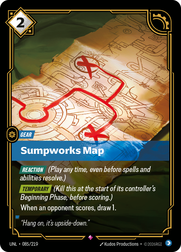 Sumpworks Map - Riftbound TCG Card