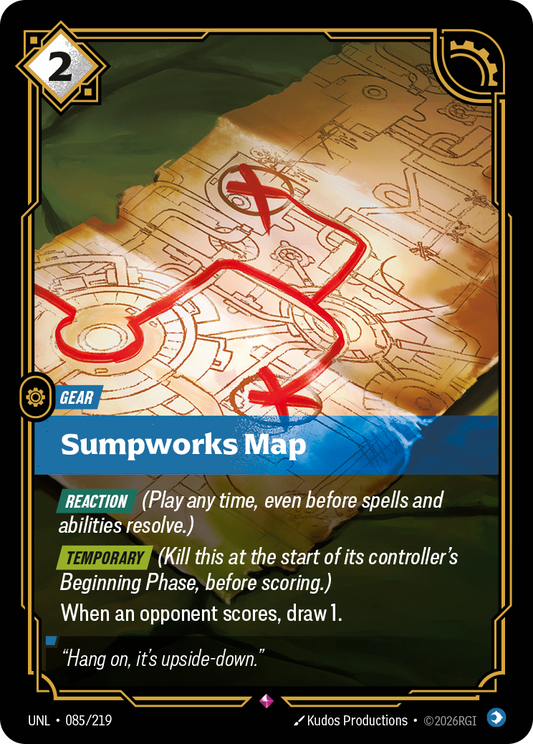 Sumpworks Map - Riftbound TCG Card