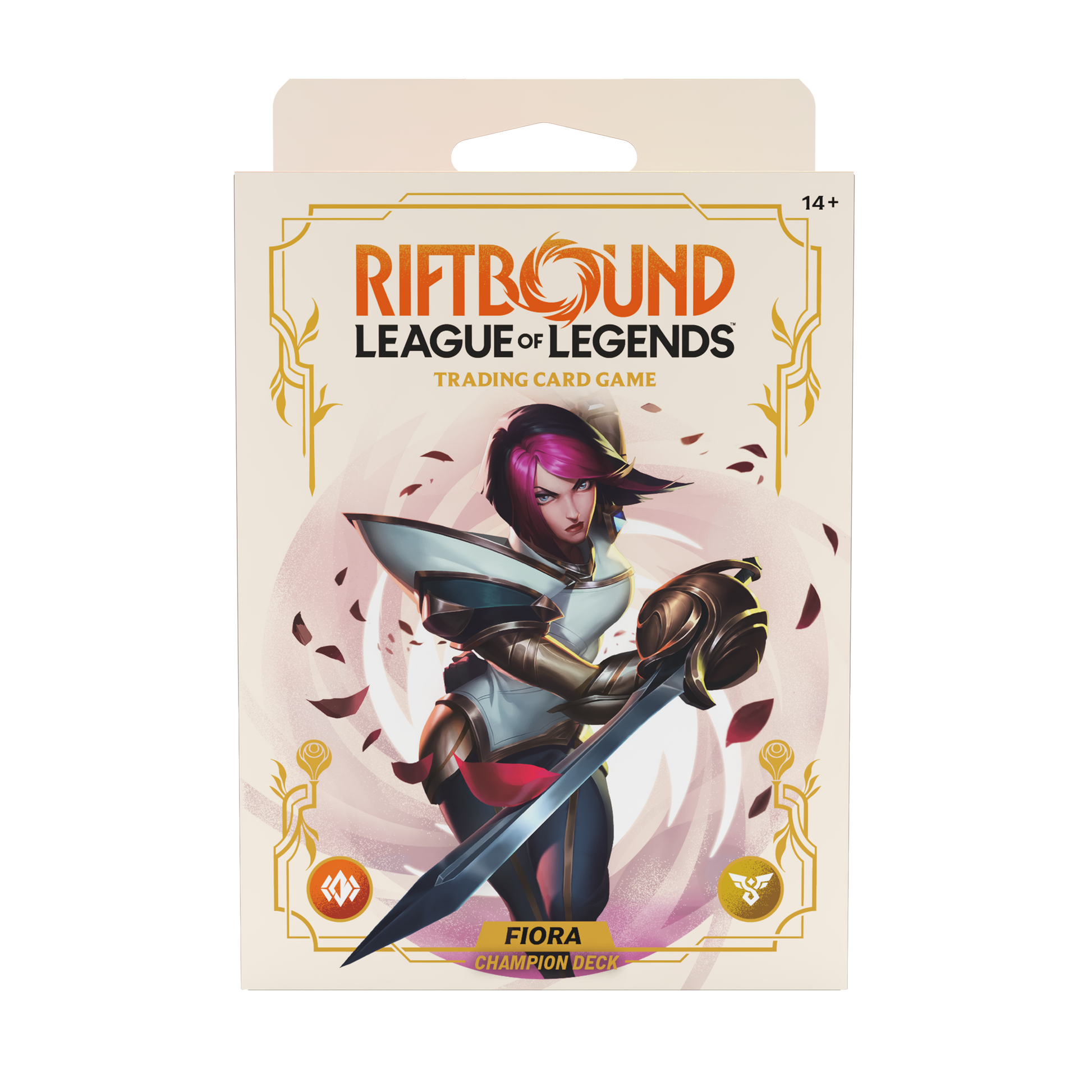 Spiritforged - Champion Deck (Fiora) Display - Official Riftbound Product