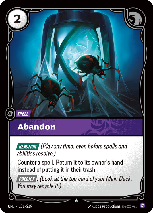 Abandon - Riftbound TCG Card