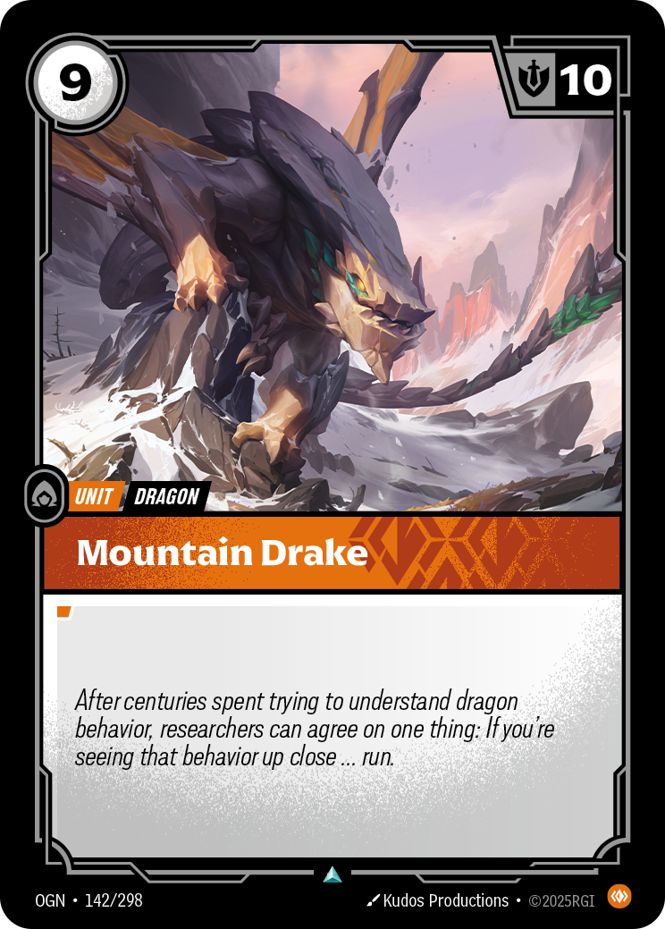 Mountain Drake - Riftbound TCG Card