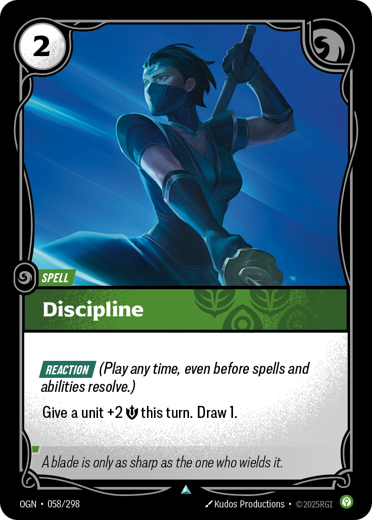 Discipline - Riftbound TCG Card