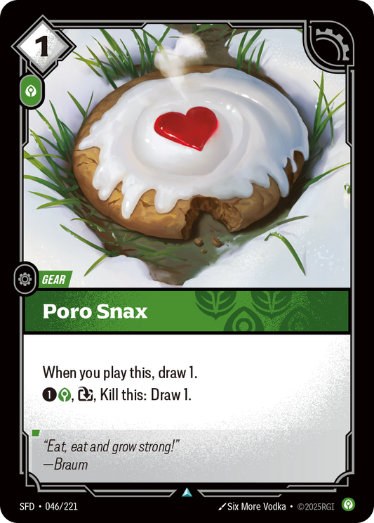 Poro Snax - Riftbound TCG Card
