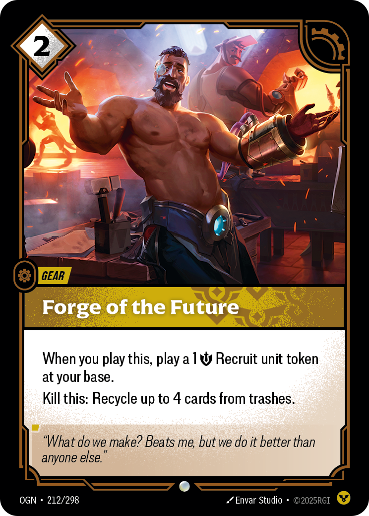 Forge of the Future - Riftbound TCG Card