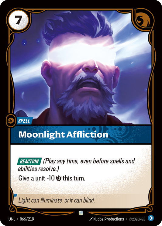 Moonlight Affliction - Riftbound TCG Card