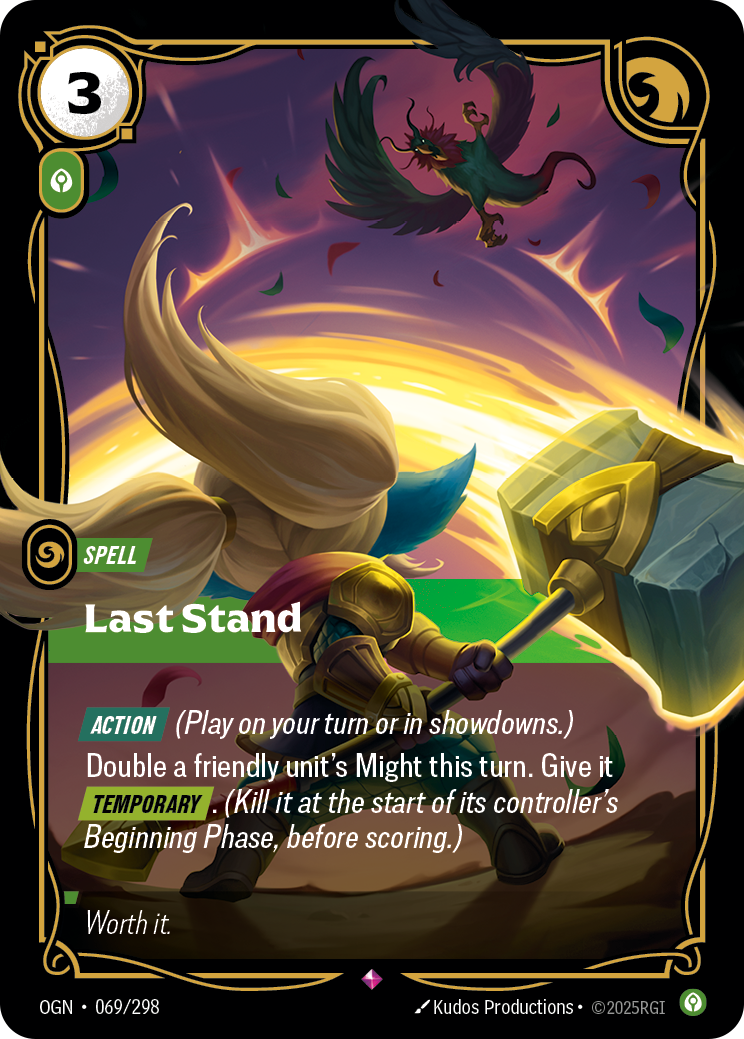 Last Stand - Riftbound TCG Card