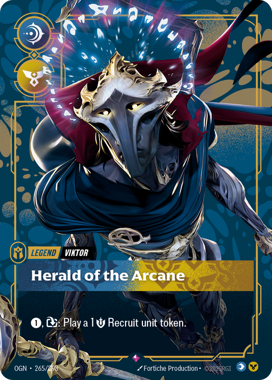 Viktor - Herald of the Arcane - Riftbound TCG Card