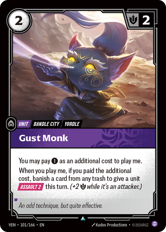 Gust Monk - Riftbound Vendetta
