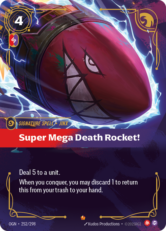 Super Mega Death Rocket! - Riftbound TCG Card