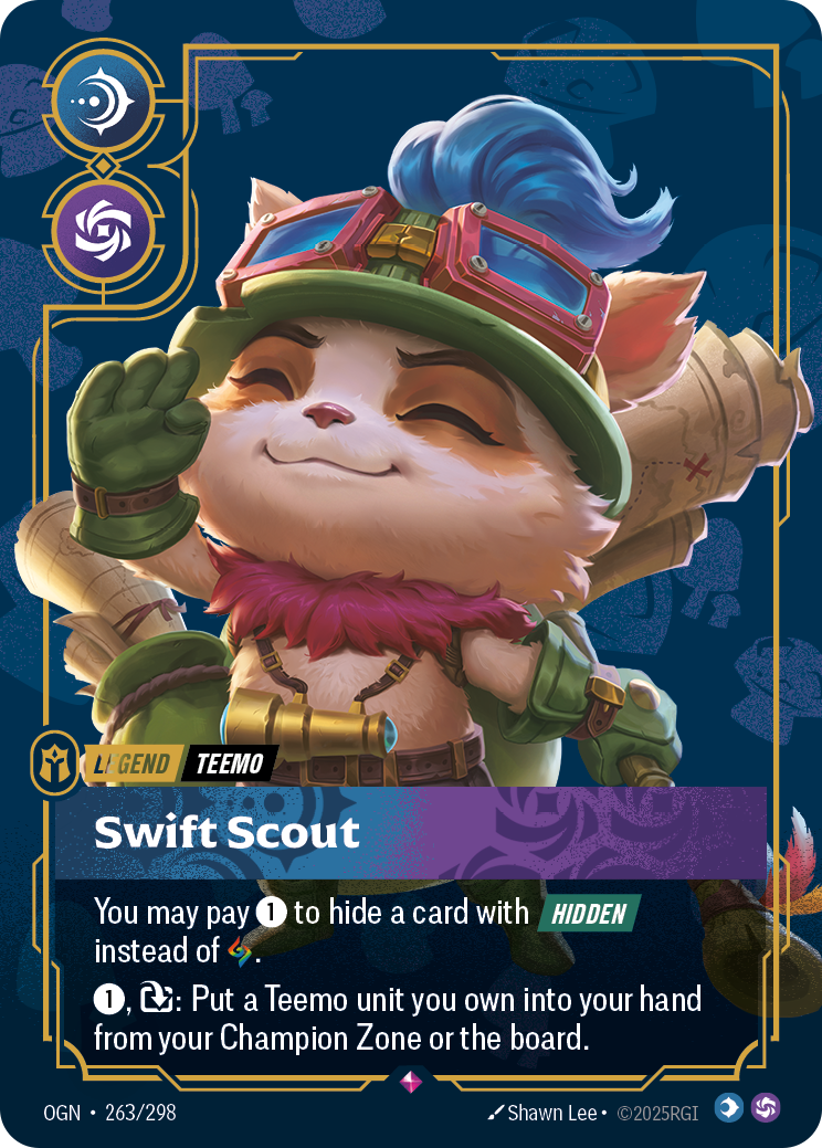 Teemo - Swift Scout - Riftbound TCG Card